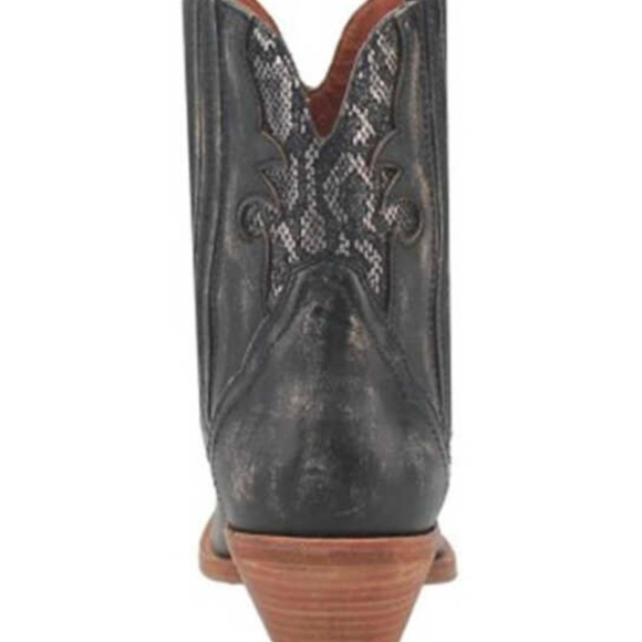 Dan Post “ Shay” Bootie. Black with silver inlay. Never worn. - Picture 6 of 8